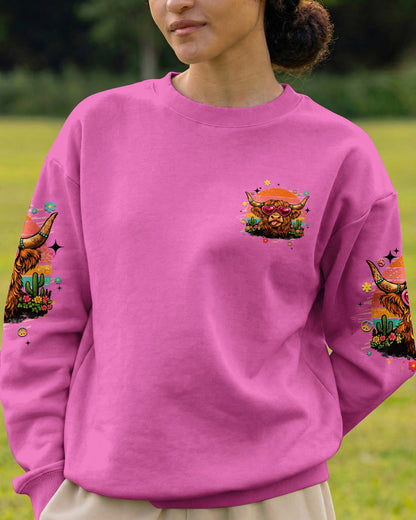 APPARENTLY I HAVE AN ATTITUDE WHO KNEW COW ALL OVER PRINT - TLHN1004261