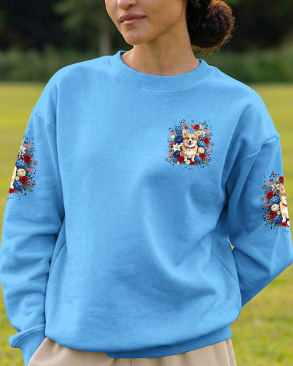 JUST BREATHE CORGI DOG ALL OVER PRINT - TYLN1405262
