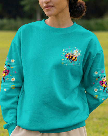 IN A WORLD WHERE YOU CAN BE ANYTHING BEE KIND ALL OVER PRINT  - TLNT1305263