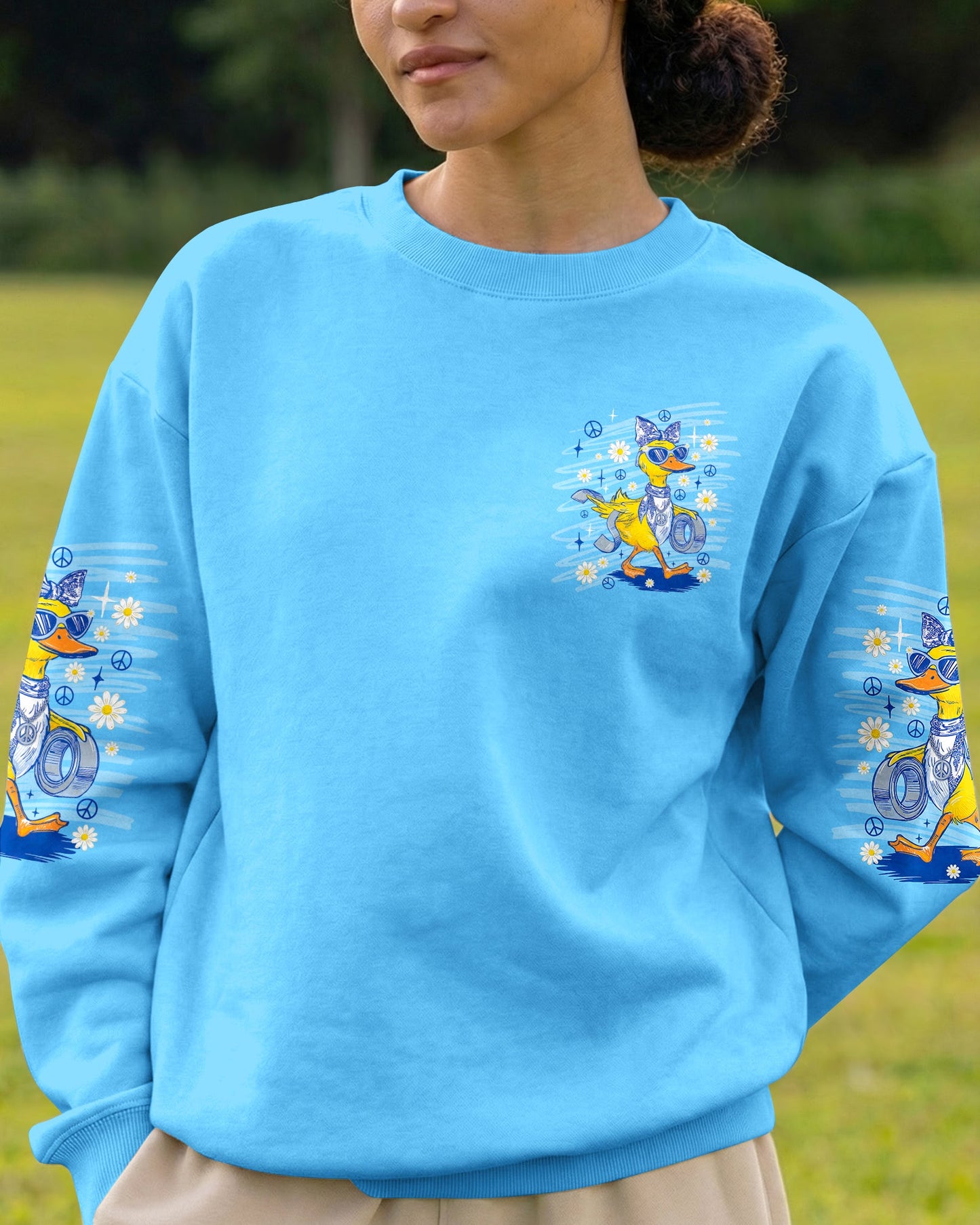 SILENCE IS GOLDEN DUCK ALL OVER PRINT - TLNT0806264
