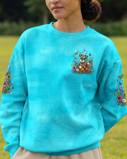 WHISPER WORDS OF WISDOM LET IT BE SCHNAUZER DOG ALL OVER PRINT  - TLTW1405263