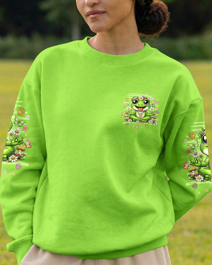 JUST BREATHE FROG  ALL OVER PRINT - TLNT2906261