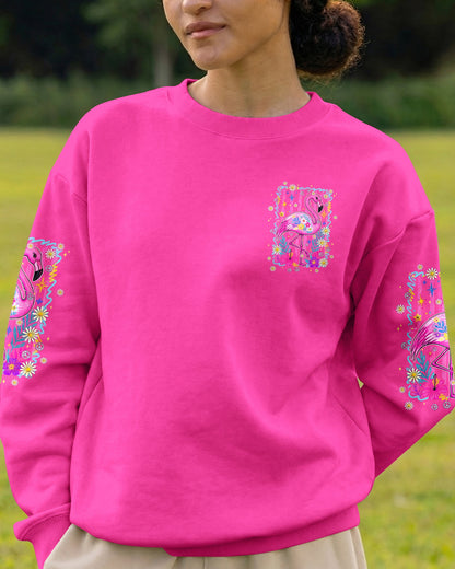 I'M FLOCKING FABULOUS FLAMINGO ALL OVER PRINT - TYPQ0107261