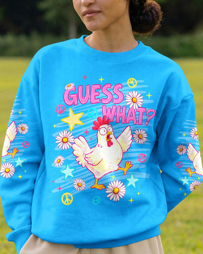 GUESS WHAT CHICKEN FUNNY ALL OVER PRINT  - TLNT2505264