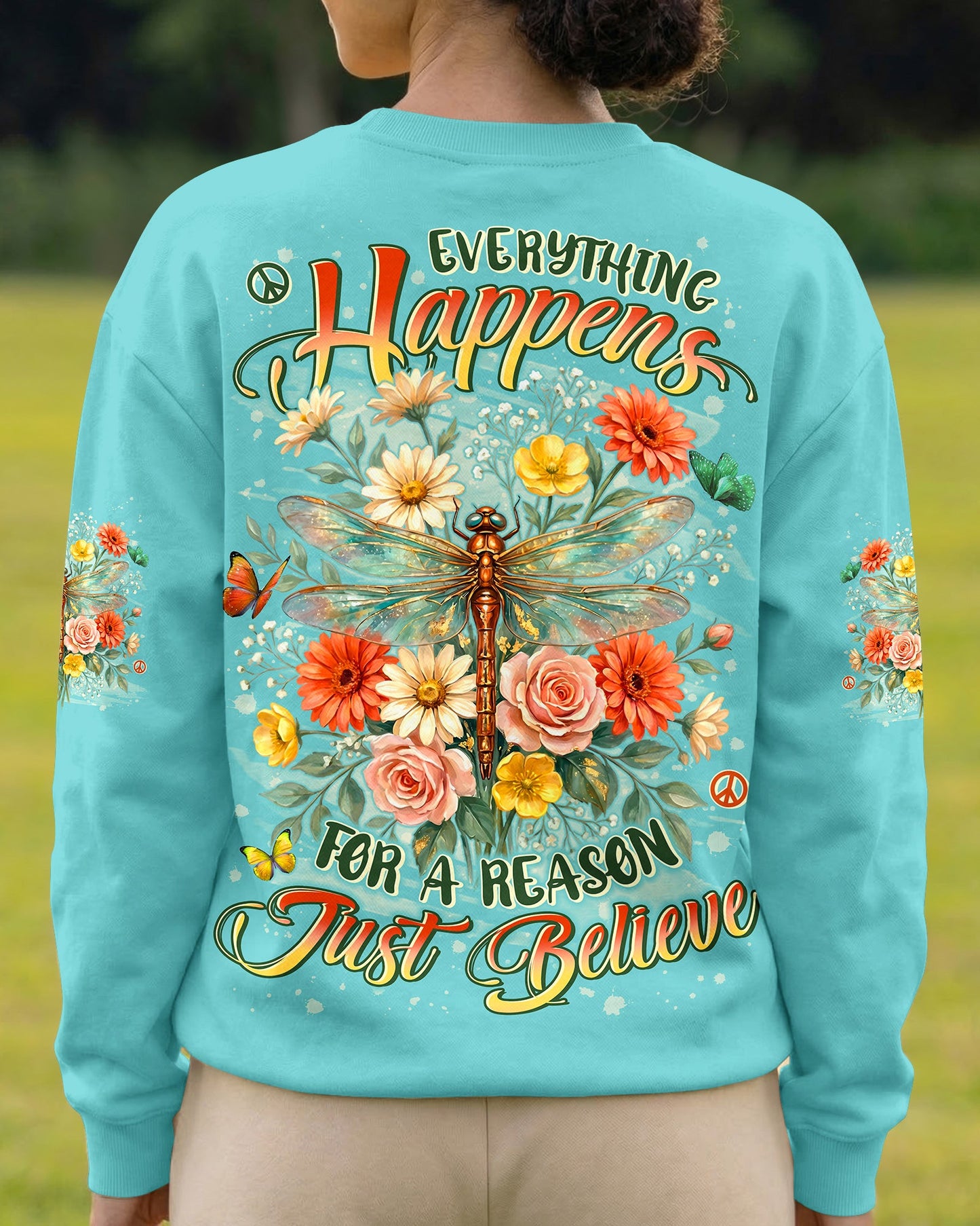 JUST BELIEVE DRAGONFLY ALL OVER PRINT - TYLN2304262