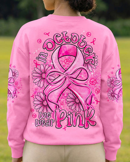 IN OCTOBER WE WEAR PINK BREAST CANCER AWARENESS ALL OVER PRINT - TYPQ2506262