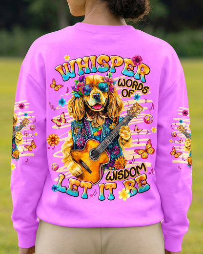 WHISPER WORDS OF WISDOM LET IT BE COCKER SPANIEL DOG ALL OVER PRINT  - TLNT2105263