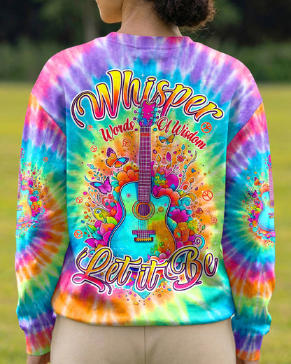 WHISPER WORDS OF WISDOM LET IT BE GUITAR COLORFUL ALL OVER PRINT - TYPQ1704262