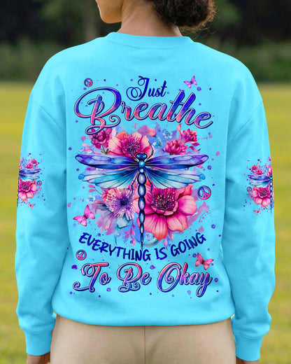 JUST BREATHE DRAGONFLY ALL OVER PRINT - TYLN0306263