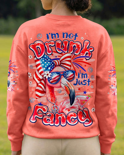 I'M NOT DRUNK I'M JUST FANCY FLAMINGO ALL OVER PRINT - TYPQ2104262