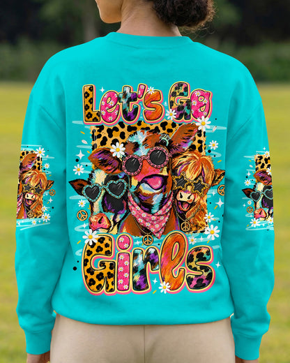 LET'S GO GIRLS COW ALL OVER PRINT - TLNO1806261