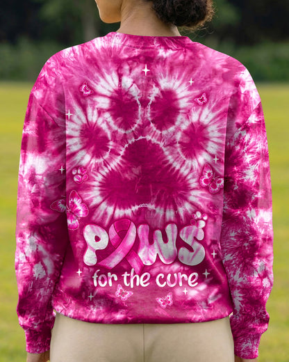 PAWS FOR THE CURE BREAST CANCER AWARENESS ALL OVER PRINT - TLNT2906264