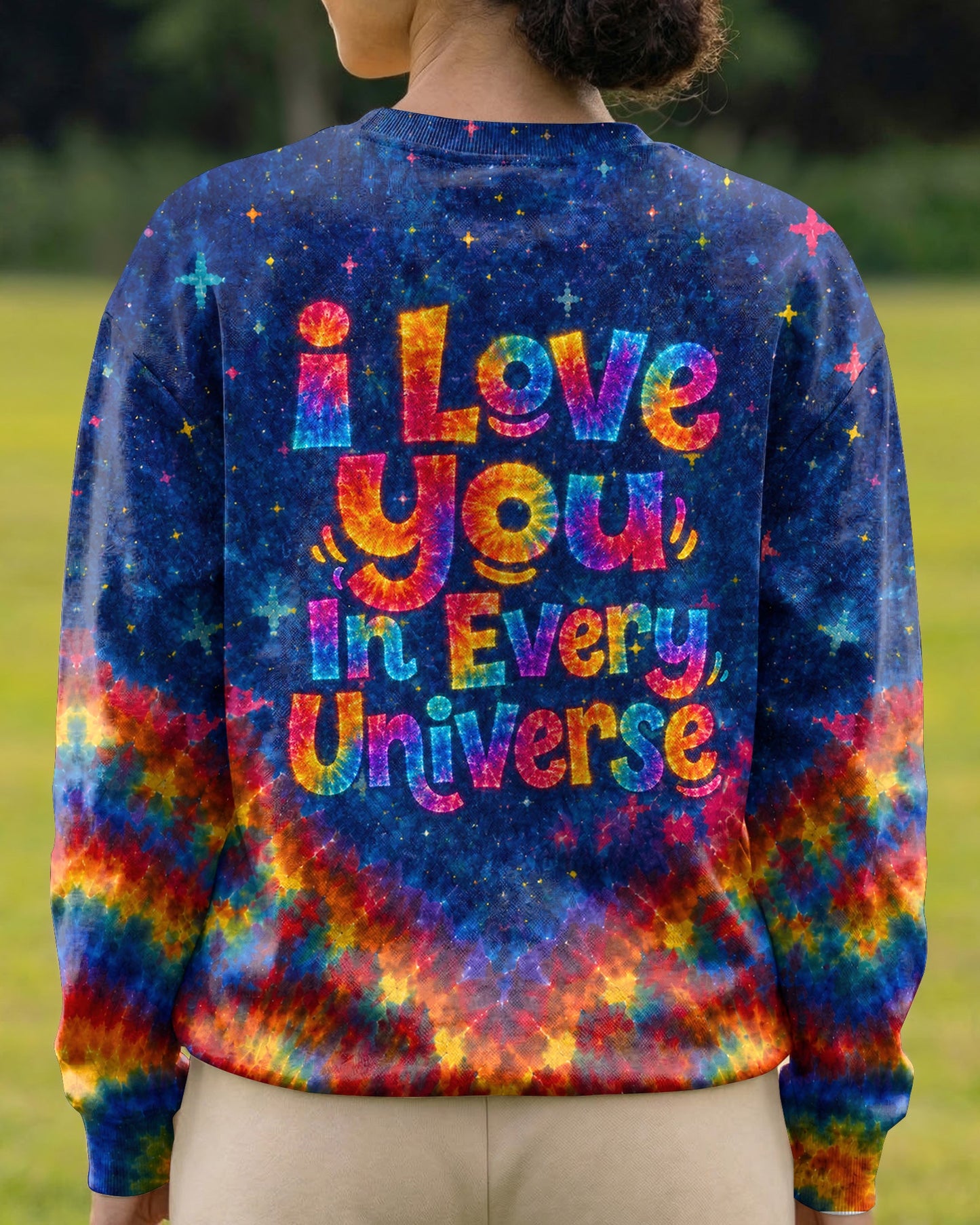 I LOVE YOU IN EVERY UNIVERSE CAT ALL OVER PRINT - KMTM1706261
