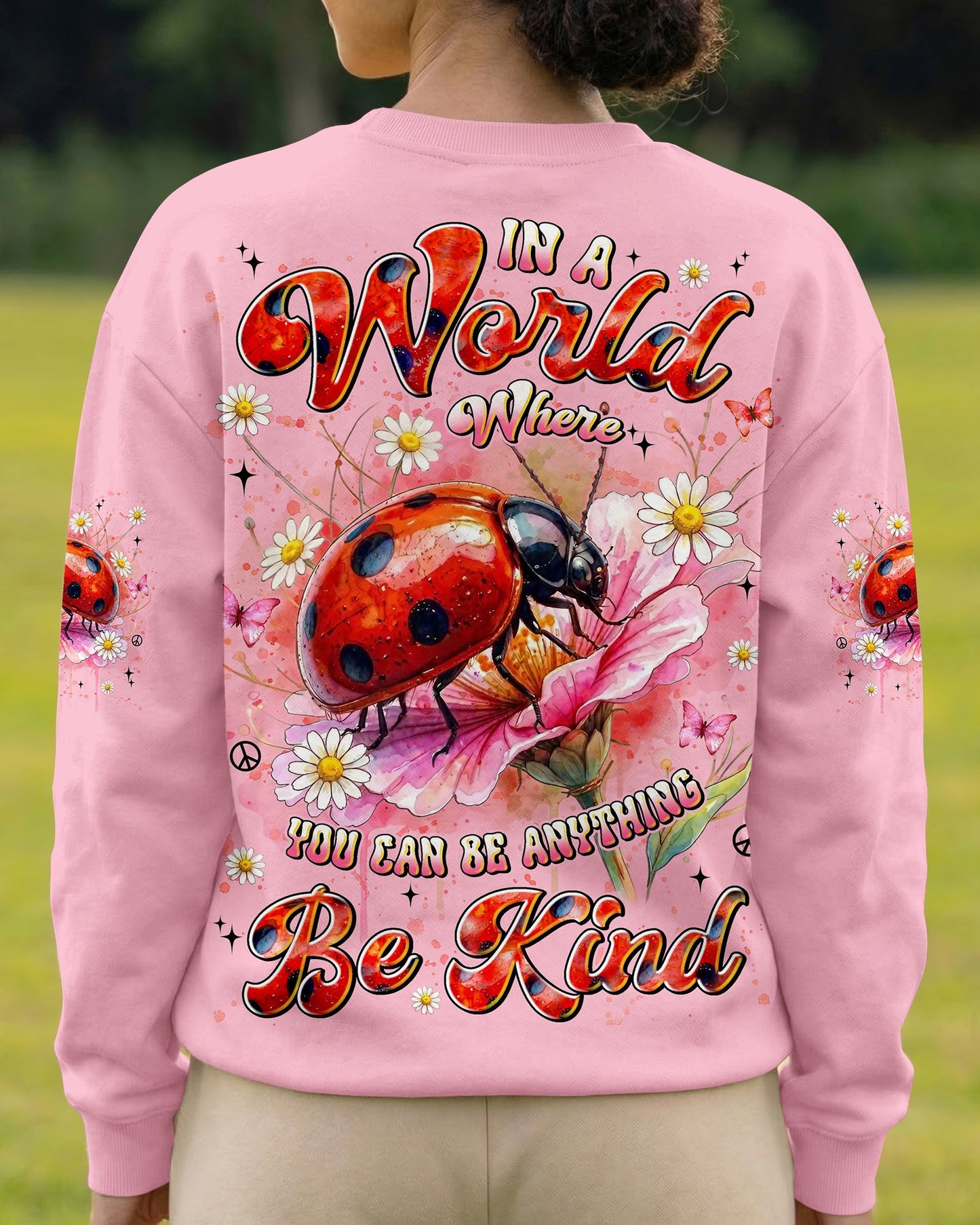 BE KIND LADYBUG ALL OVER PRINT - TYLN0605262