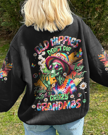 OLD HIPPIES ALIEN ALL OVER PRINT - TLHG0206263