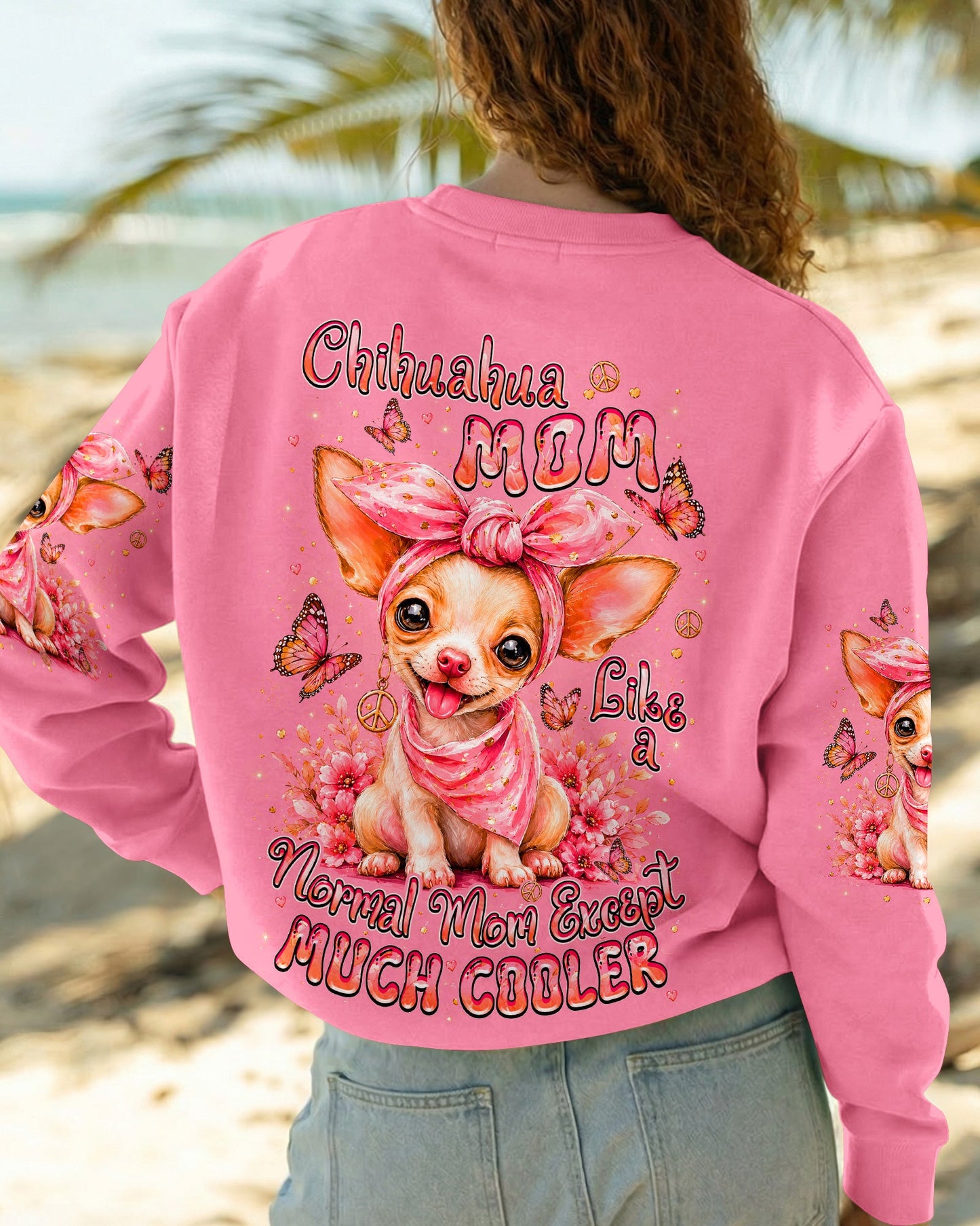 CHIHUAHUA MOM COOLER DOG ALL OVER PRINT - TLHN1805263