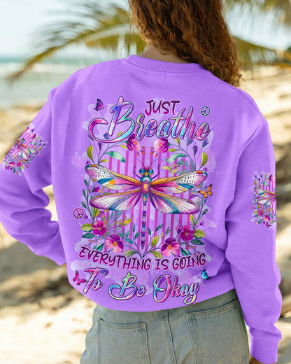 JUST BREATHE DRAGONFLY ALL OVER PRINT - TYLN1006262