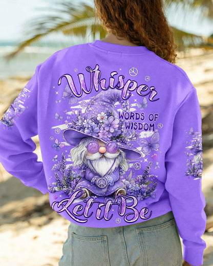WHISPER WORDS OF WISDOM LET IT BE GNOME ALL OVER PRINT - TYPQ2406263