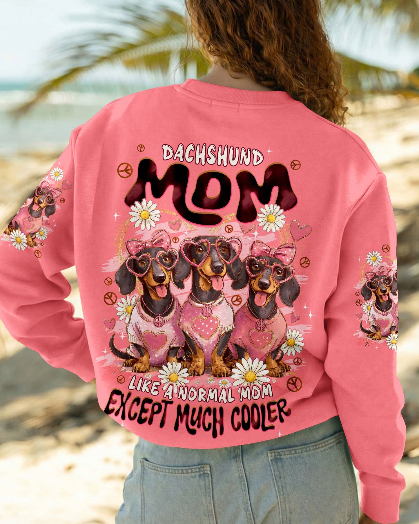 DACHSHUND MOM DOG ALL OVER PRINT - TYPQ2005261