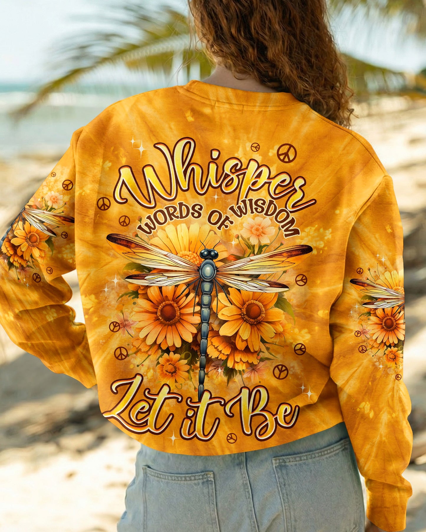 WHISPER WORDS OF WISDOM LET IT BE DRAGONFLY ALL OVER PRINT - TYPQ2204262