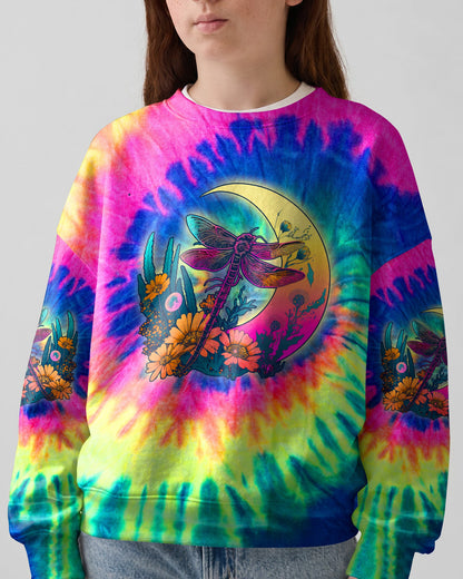 STAY WILD MOON CHILD DRAGONFLY TIE DYE KIDS ALL OVER PRINT - TLNO1812235