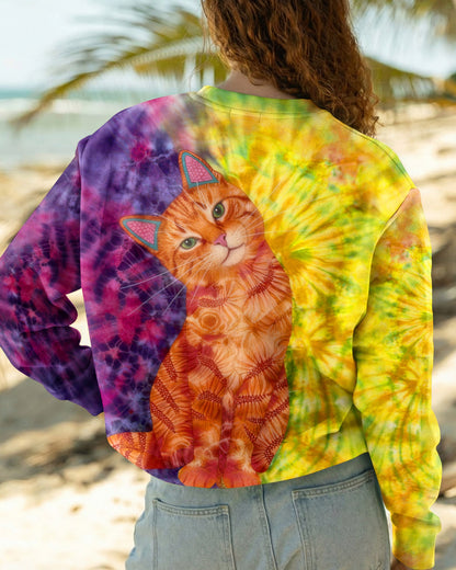GROOVY CUTE CAT ALL OVER PRINT - TLHG2104261