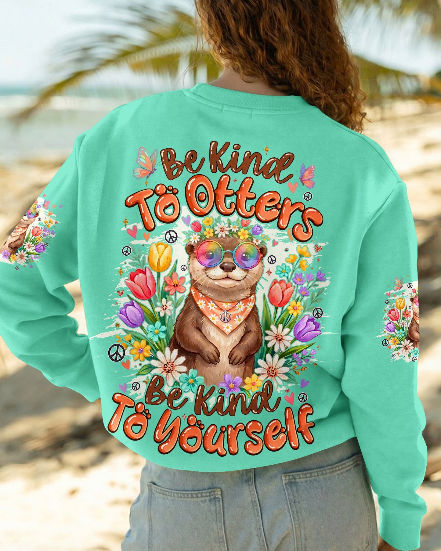 BE KIND TO OTTERS ALL OVER PRINT - TYQY1605261