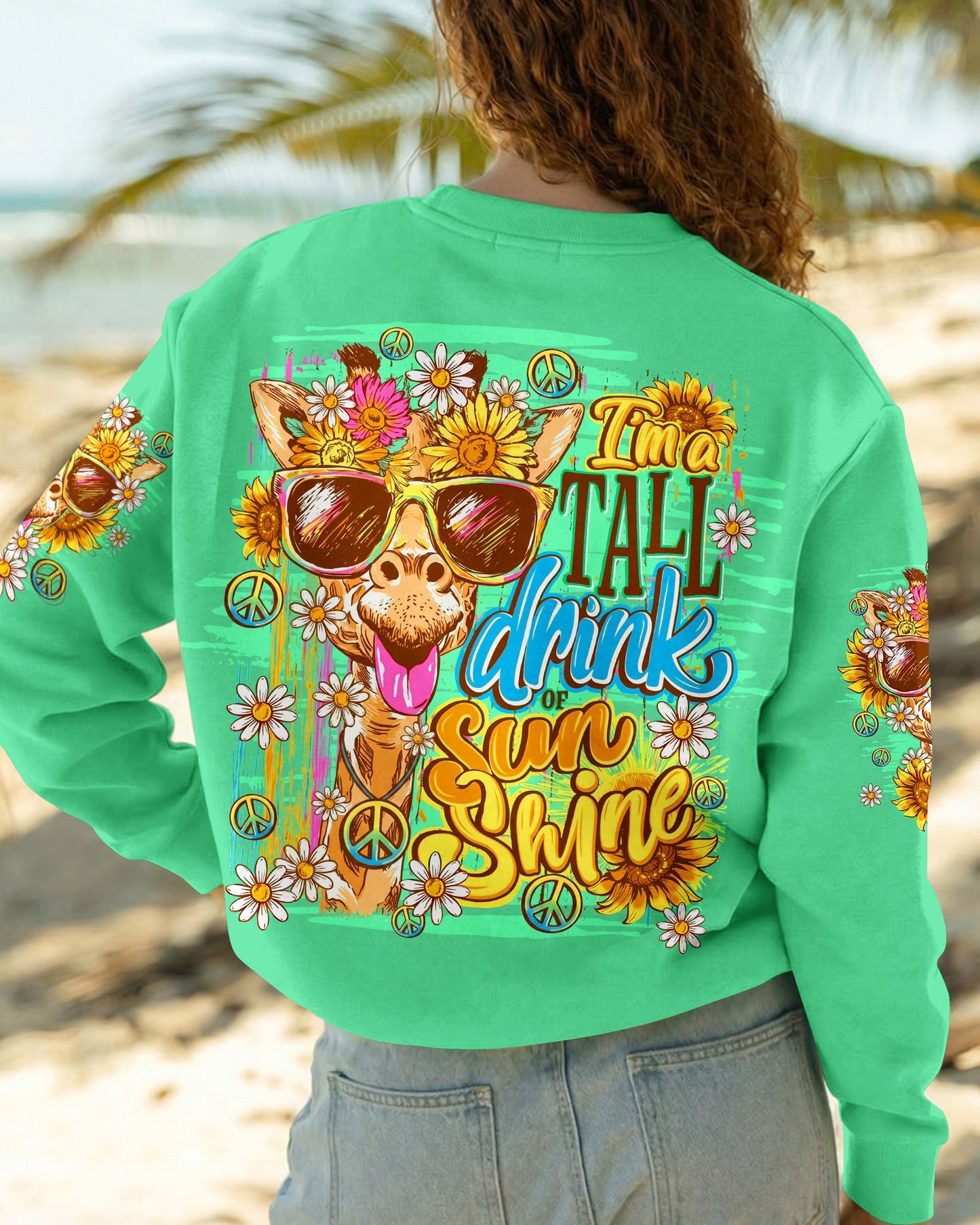 DRINK OF SUNSHINE GIRAFFE ALL OVER PRINT - TY2105262