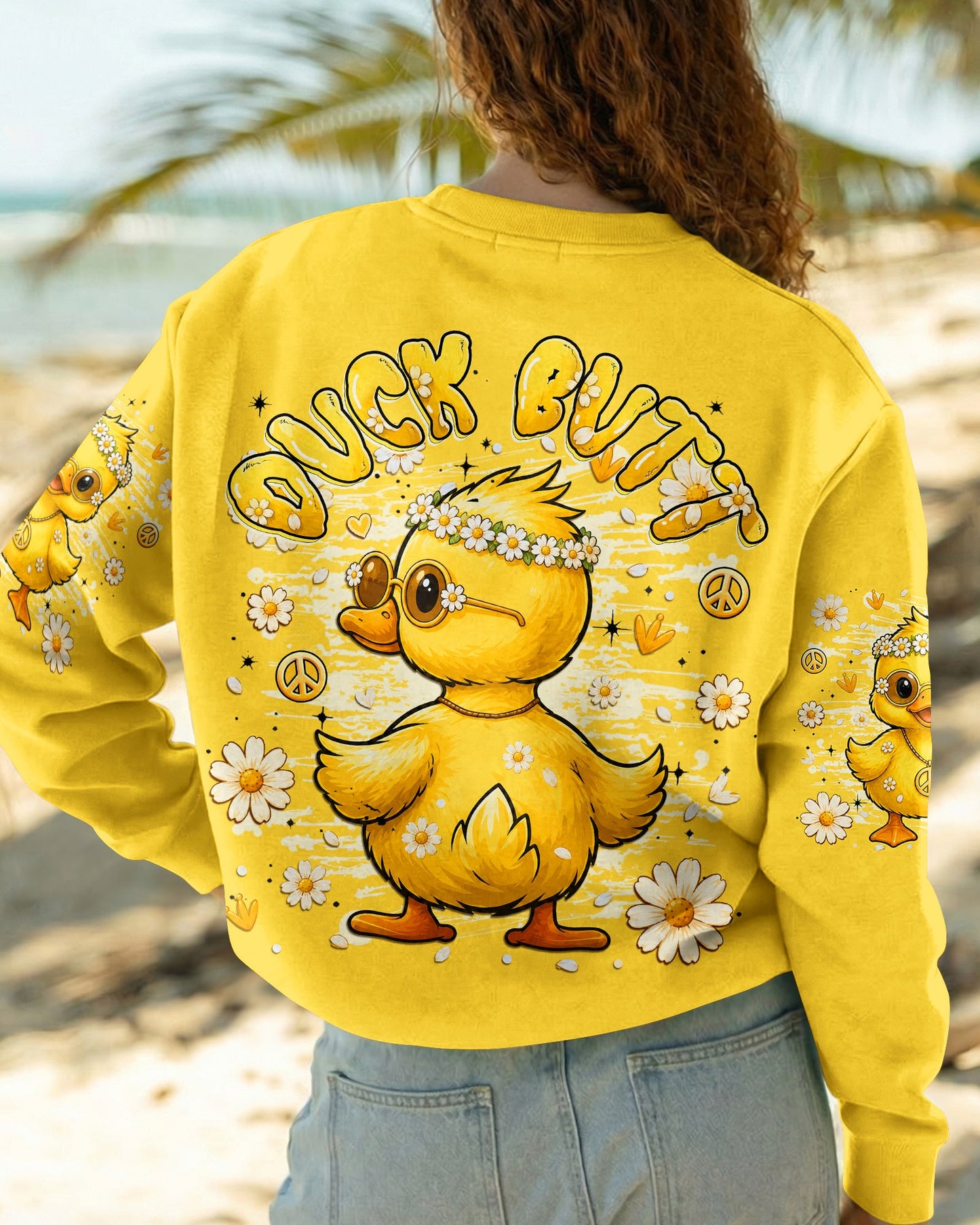 GUESS WHAT FUNNY DUCK ALL OVER PRINT - TLHG2005262