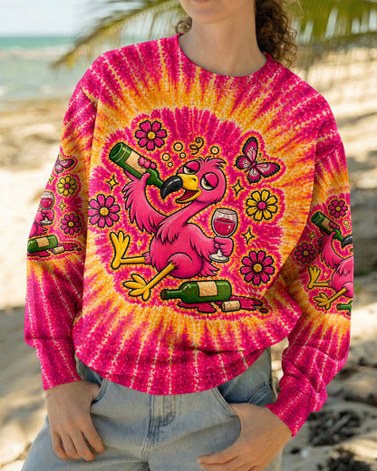 I'M NEVER DRINKING AGAIN FLAMINGO ALL OVER PRINT   - TLHN2804262
