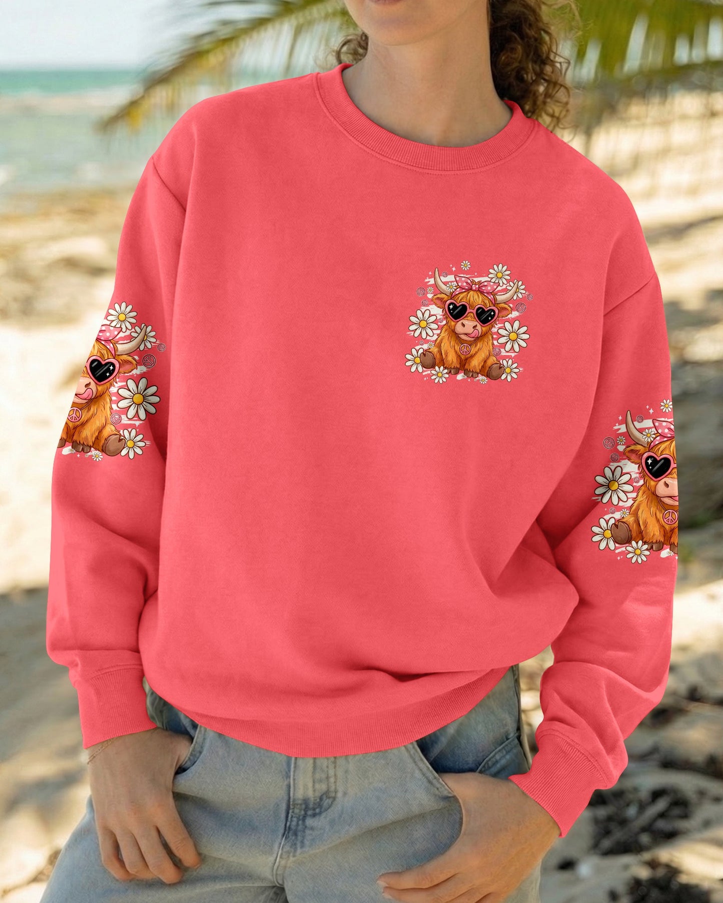 APPARENTLY I HAVE AN ATTITUDE WHO KNEW COW ALL OVER PRINT - TYPQ2206261