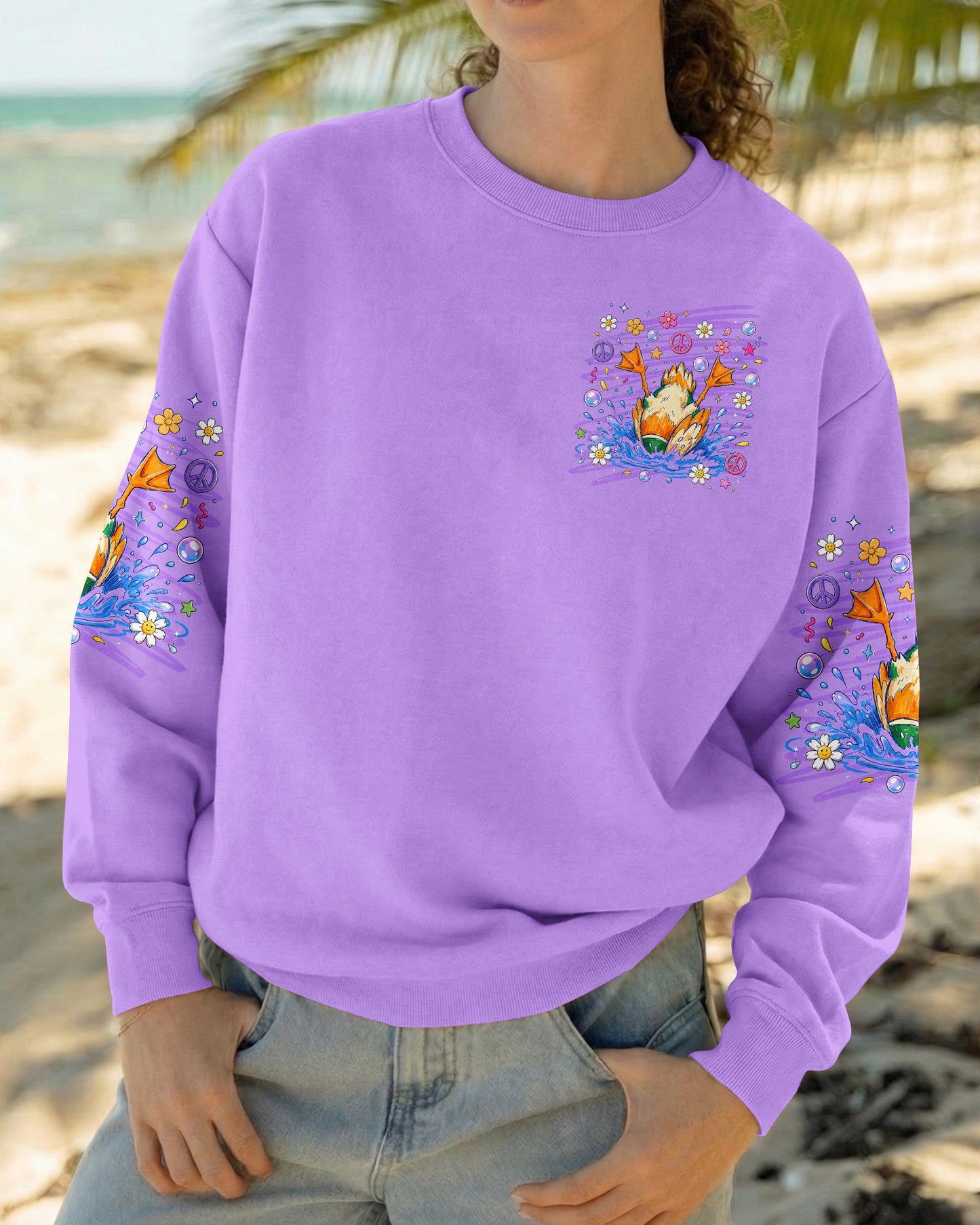 BOTTOMS UP DUCK  ALL OVER PRINT - TLNT0506264