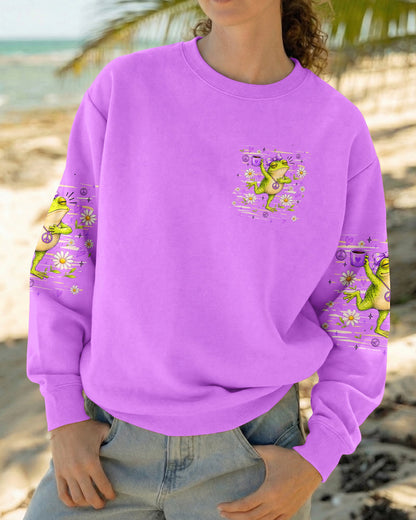 FIRST OF ALL JESUS THINKS FROG ALL OVER PRINT  - TLHN0307262