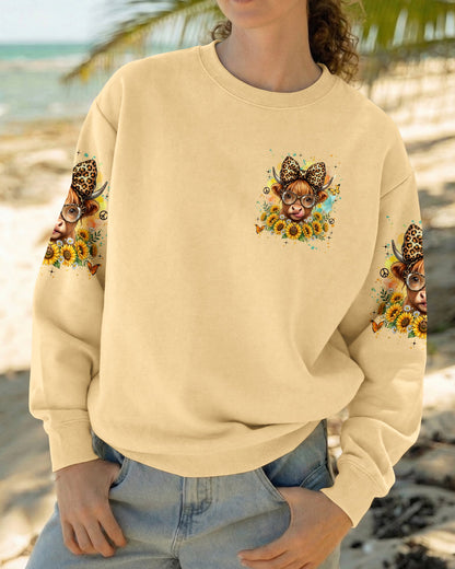 ALWAYS IN A GOOD MOOD COW ALL OVER PRINT - TYLN2105262
