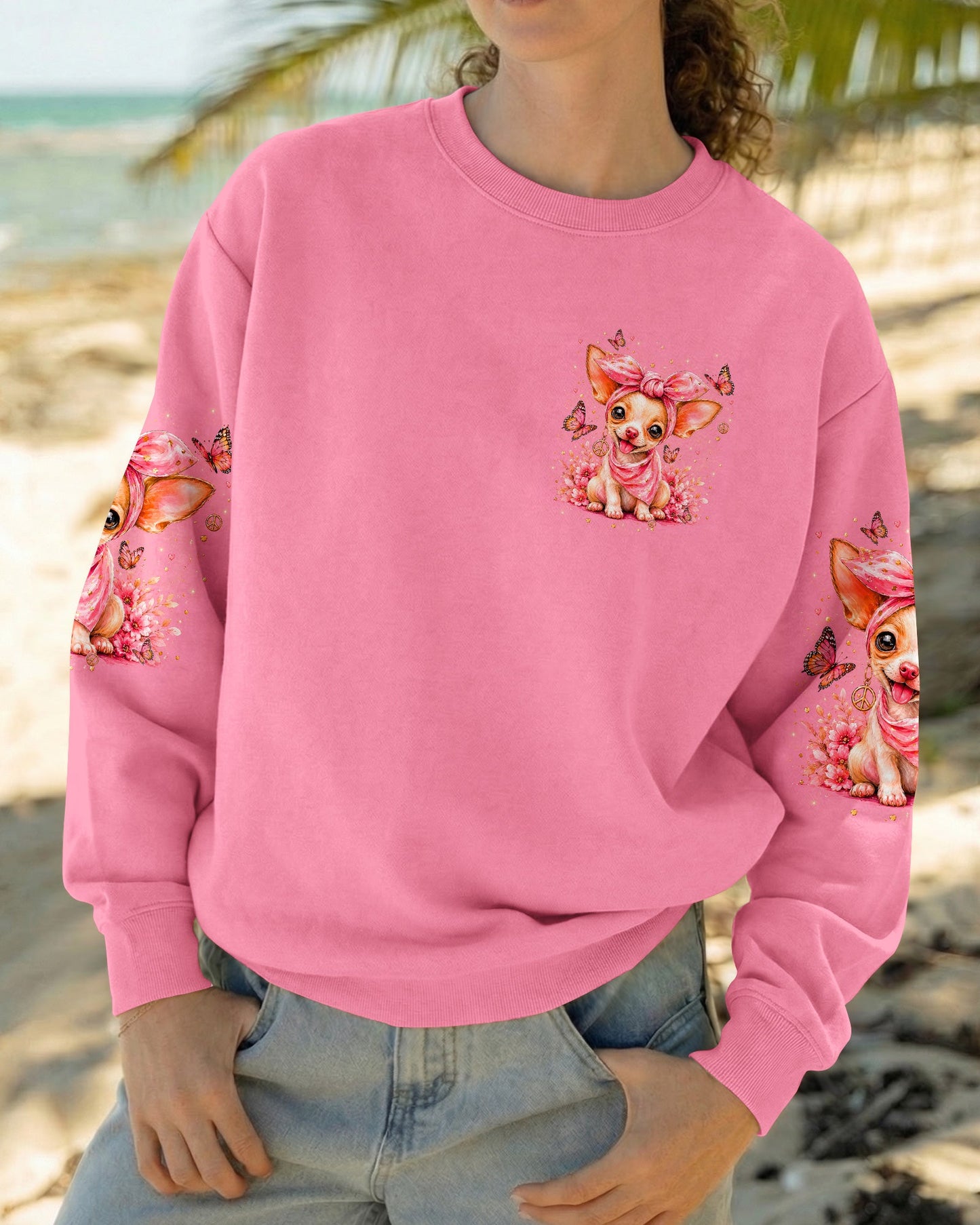 CHIHUAHUA MOM COOLER DOG ALL OVER PRINT - TLHN1805263