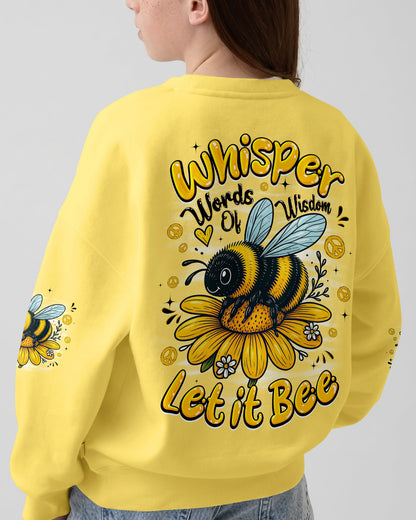 WHISPER WORDS OF WISDOM LET IT BEE KIDS ALL OVER PRINT - TYQY1106262