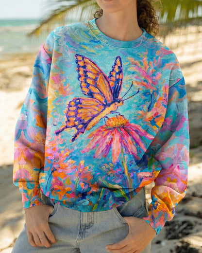 JUST BREATHE BUTTERFLY ALL OVER PRINT  - TLNO1404261