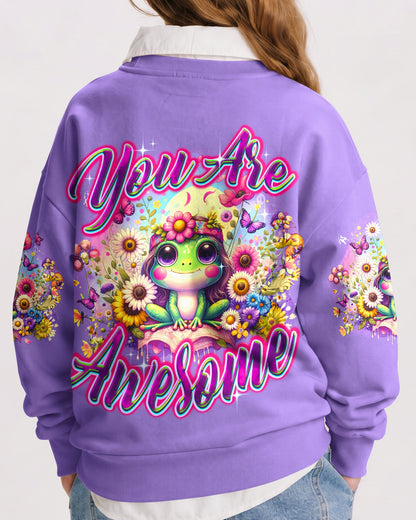 YOU ARE AWESOME FROG KIDS ALL OVER PRINT - TY1912232