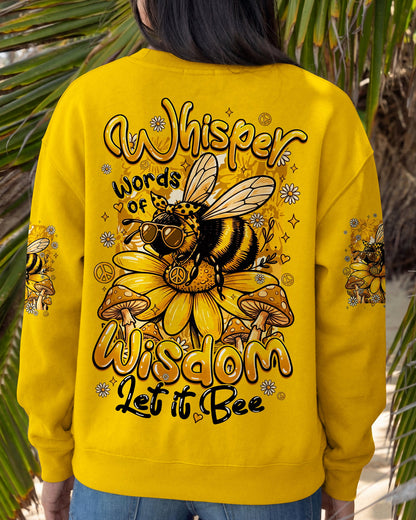WHISPER WORDS OF WISDOM LET IT BEE ALL OVER PRINT - TYQY0907263