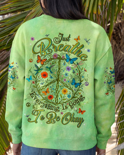 JUST BREATHE PEACE ALL OVER PRINT - TYLN1004263