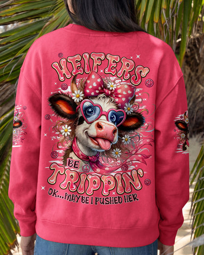 HEIFERS BE TRIPPIN' COW ALL OVER PRINT - TYPQ2505261