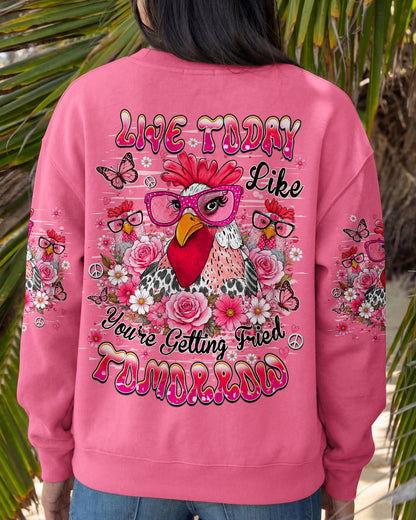 LIVE TODAY CHICKEN  ALL OVER PRINT - TLHN0906262