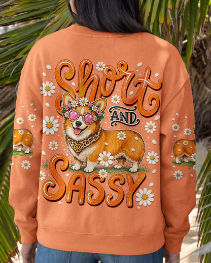 SHORT AND SASSY CORGI DOG ALL OVER PRINT - TLNT0906263