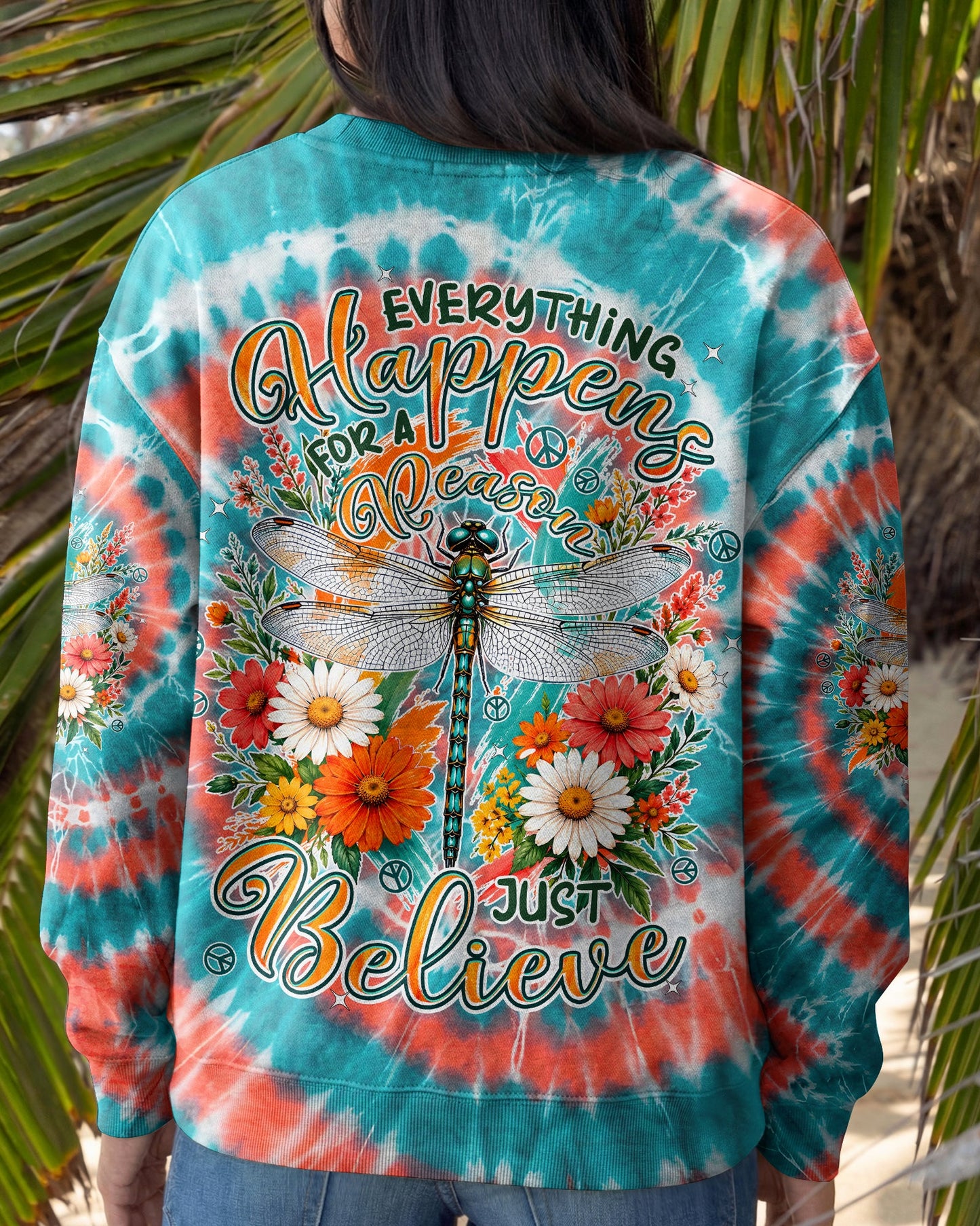 JUST BELIEVE DRAGONFLY ALL OVER PRINT - TYPQ0506262