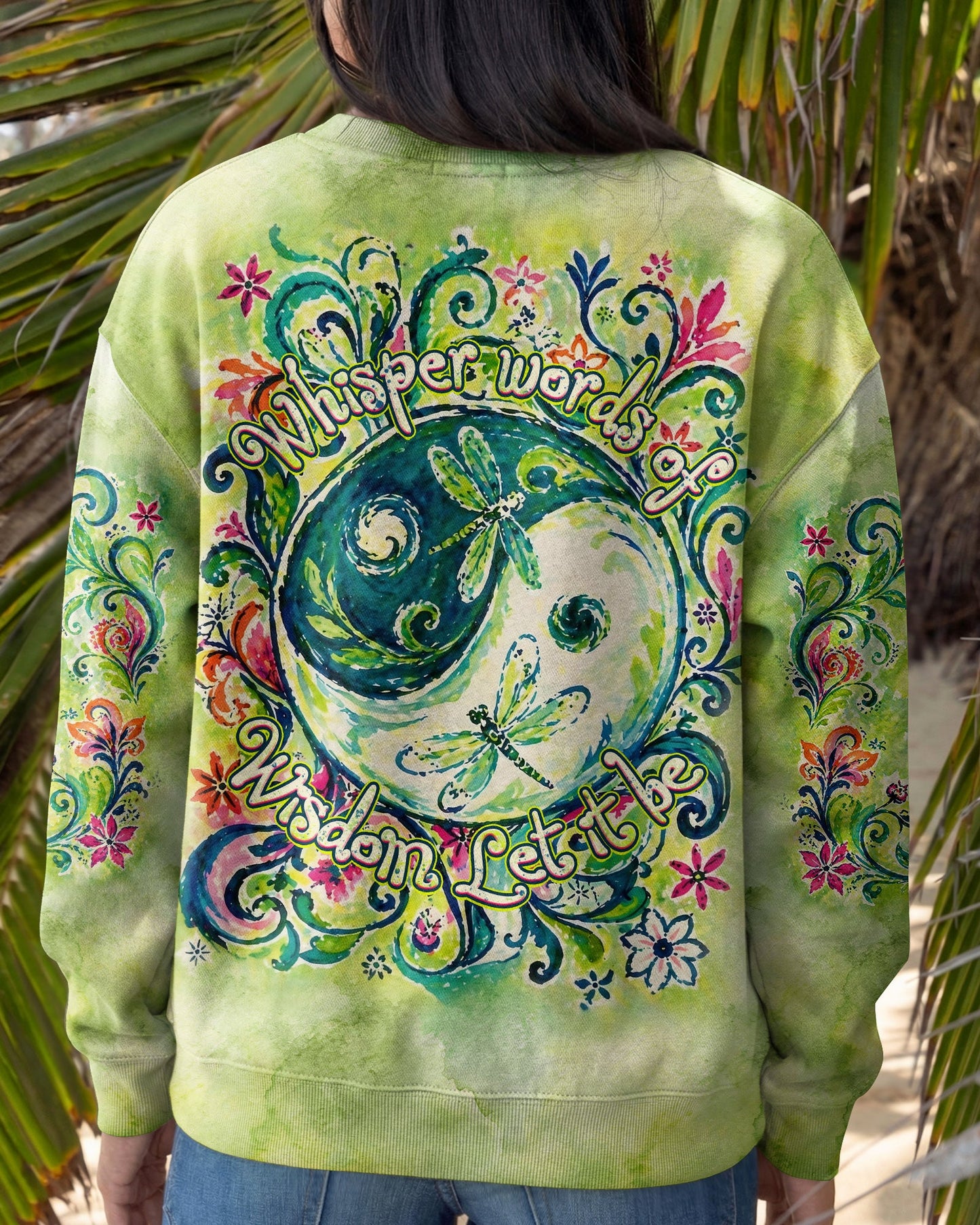 WHISPER WORDS OF WISDOM LET IT BE YINYANG ALL OVER PRINT - TLHG2804262