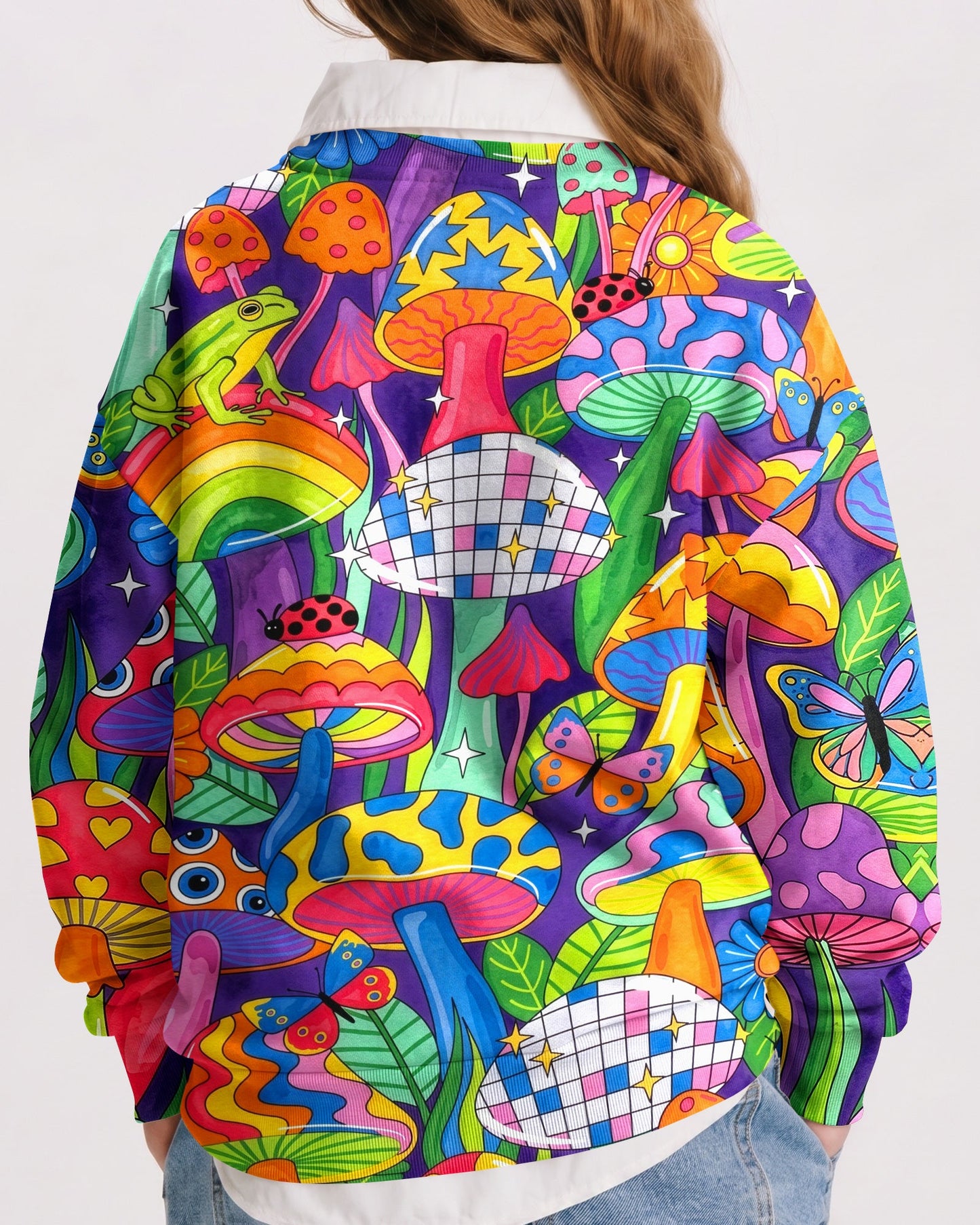 GROOVY MUSHROOM DISCO PARTY ALL OVER PRINT - RITD0906262