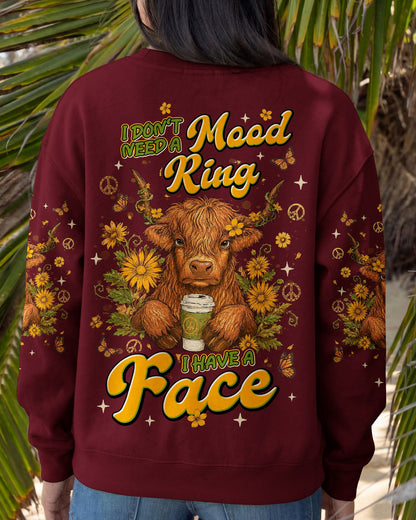 I DON'T NEED A MOOD RING COW ALL OVER PRINT - TLNT2805261