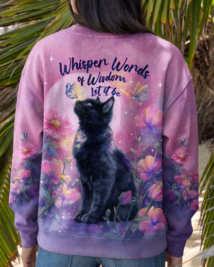 WHISPER WORDS OF WISDOM LET IT BE CAT ALL OVER PRINT  - TLHG2304262