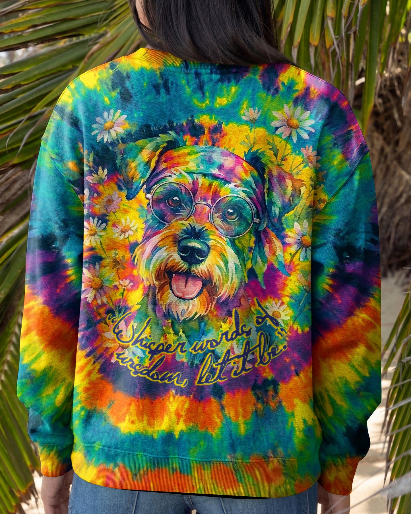 WHISPER WORDS OF WISDOM LET IT BE SCHNAUZER ALL OVER PRINT - RI0505261