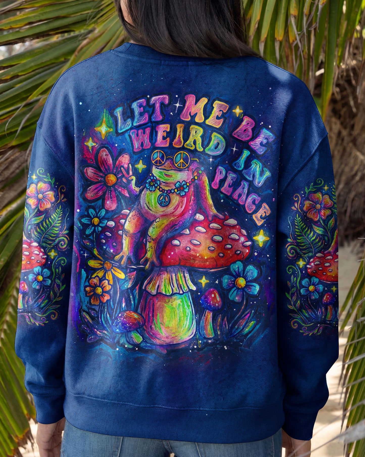 LET ME BE WEIRD IN PEACE  ALL OVER PRINT – RI1504262